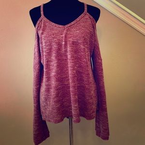 ✨NEW LISTING✨ Cold Shoulder Knit Sweater